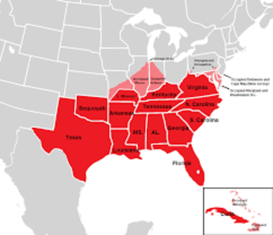 Confederate States was founded