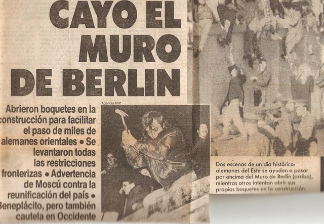 Consecuencias del muro de Berlín