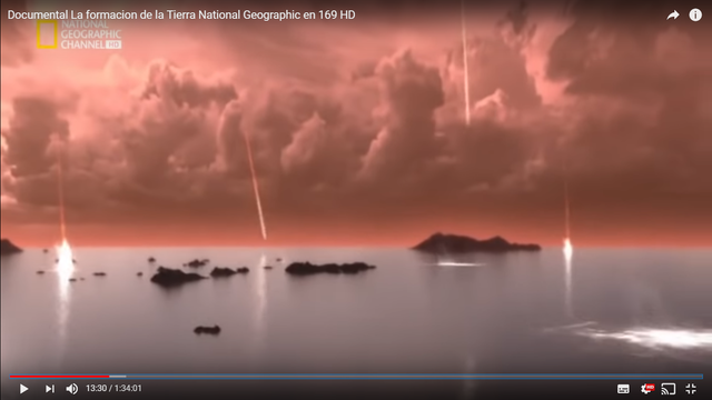 Segunda oleada de meteoritos