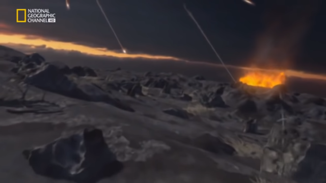 La lluvia de asteroides