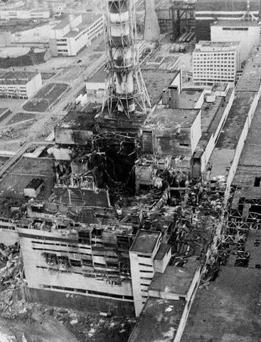 Accidente nuclear de la central nuclear de Cernobyl, Ucrania
