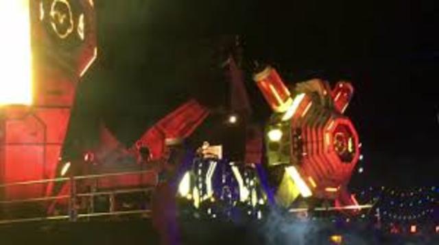 Vi tocar en el festival a unos de mis productores favoritos :)