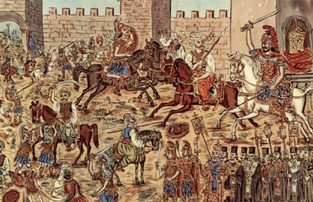 Caída del imperio bizantino