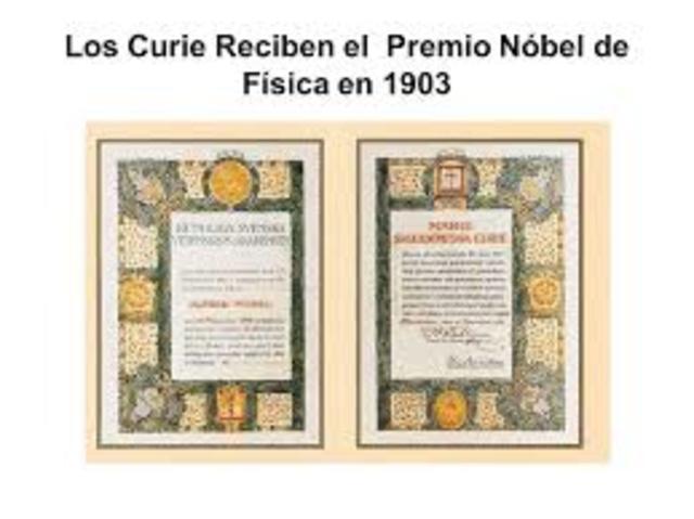 Primer Premio Nobel.