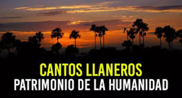 Cantos Llaneros - Patrimonio Inmaterial Cultural de la Humanidad