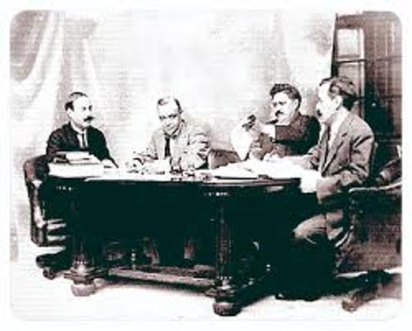 Facultad al Presidente para nombrar a Secretarios 1857