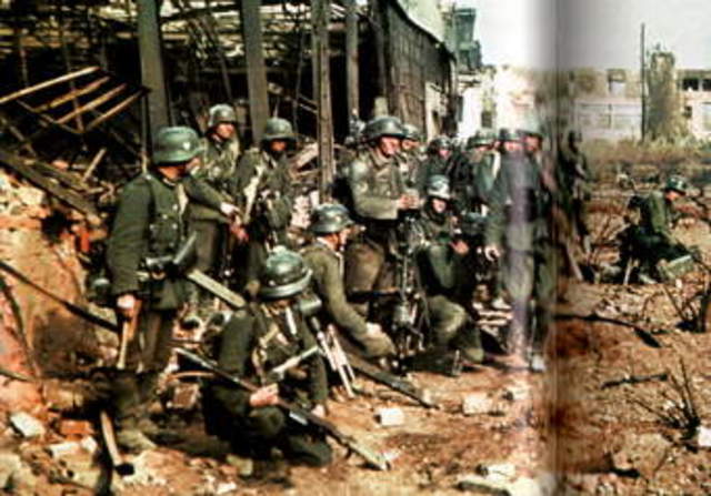 Comienzo de la Segunda Guerra Mundial.