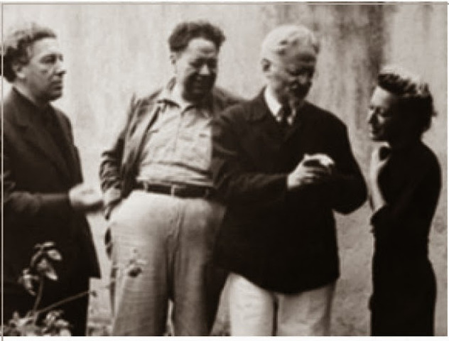 André Breton, Jacqueline Lamba, se hospedan con los Rivera.