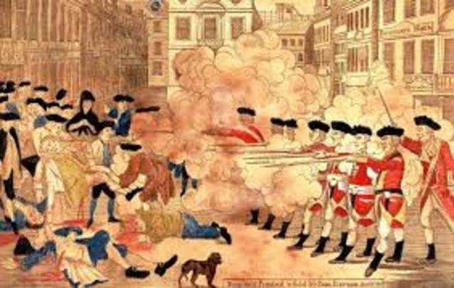the Boston massacre