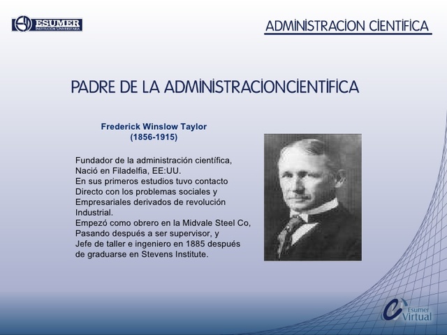 Escuela de la administración científica