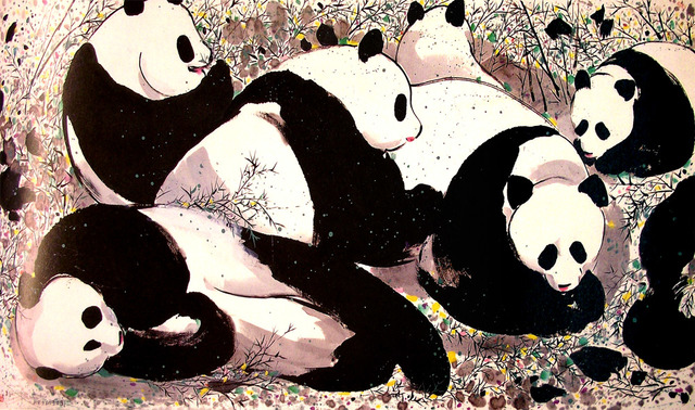 Técnica de Tinta China