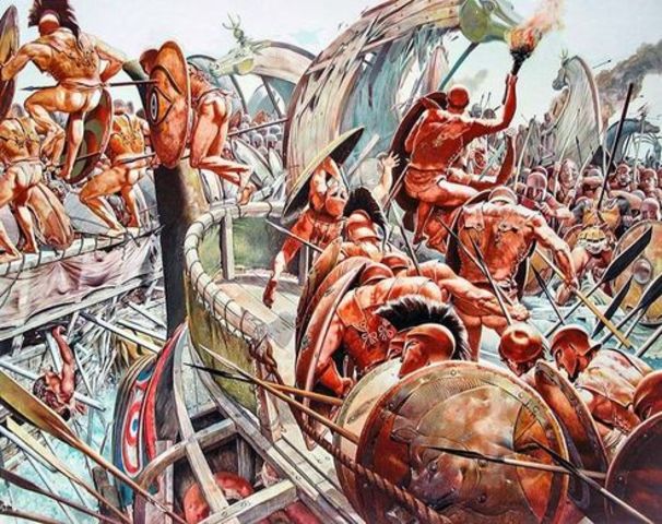 Comienzo de las guerras entre Esparta y Persia