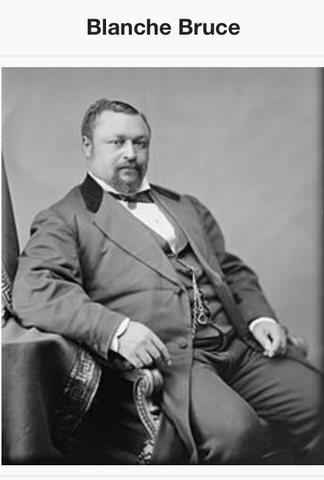 Blanche K. Bruce elected U.S. senate