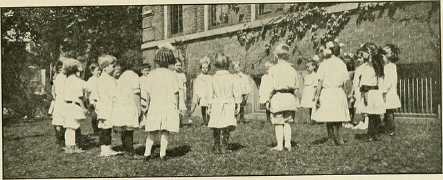 The first kindergarten opened