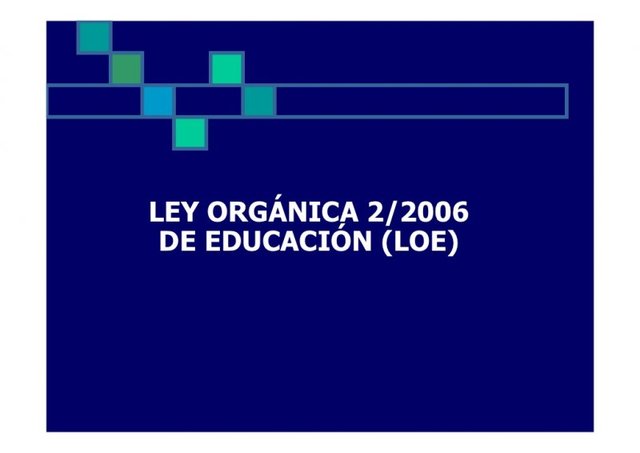 Ley Orgánica Educación.LOE.LA LEY DE ZAPATERO TRAJO LA POLÉMICA CON EDUCACIÓN PARA LA CIUDADANÍALa crítica más amplia a esta Ley estaba dirigida a la menor exigencia al alumnado, con la posibilidad de pasar de curso con materias suspendidas.