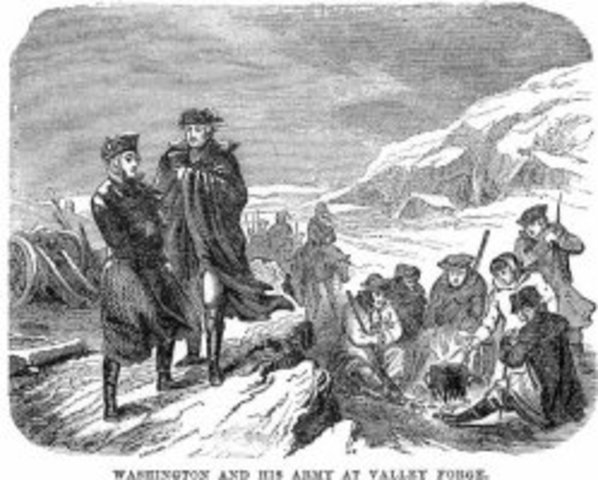 The Winter at Valley Forge