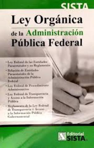 Ley Orgánica de la Administración Pública Federal