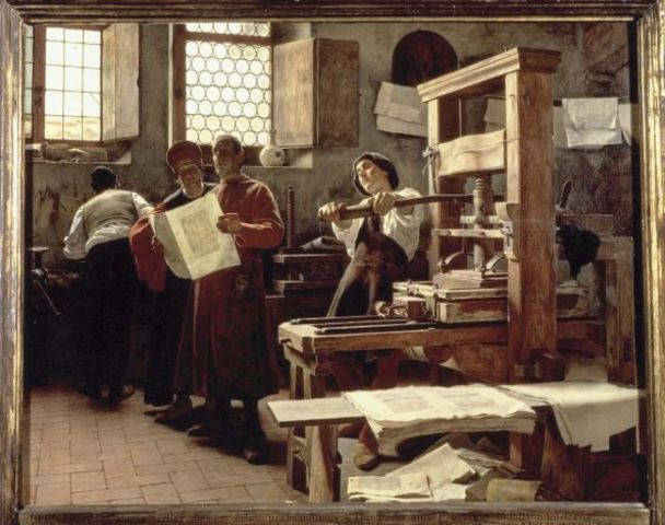 Invención de la imprenta