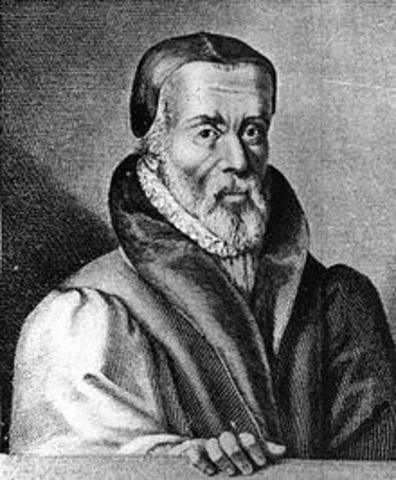 El erudito inglés William Tyndale produce el primer Nuevo Testamento en inglés traducido del griego