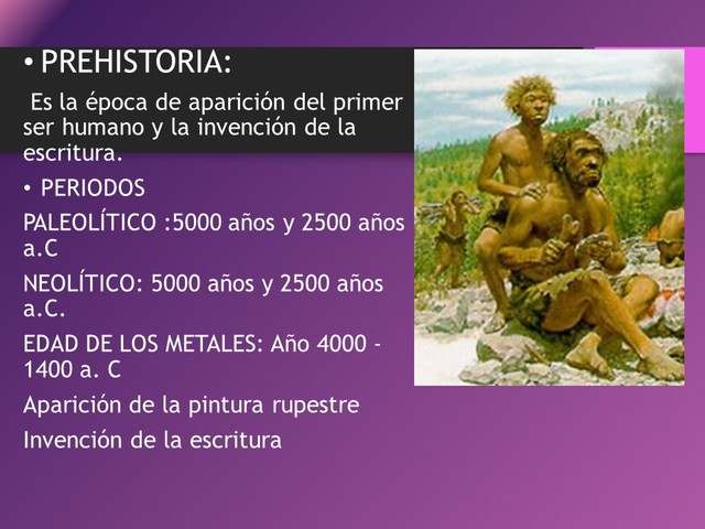 Prehistoria