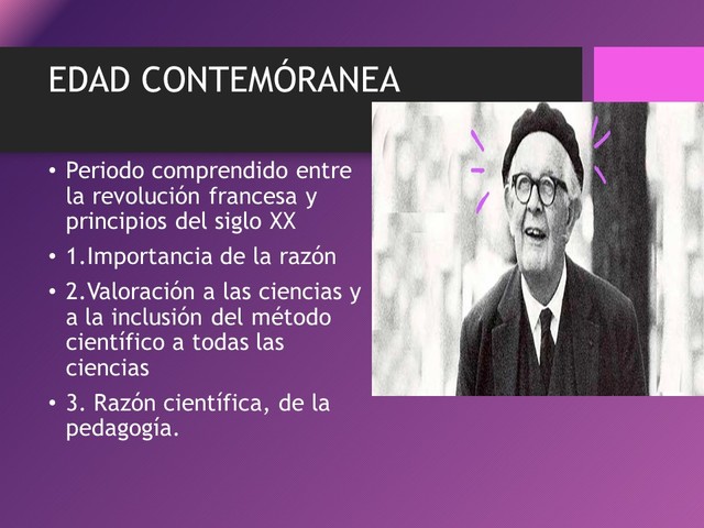 EDAD CONPEMPORANEA