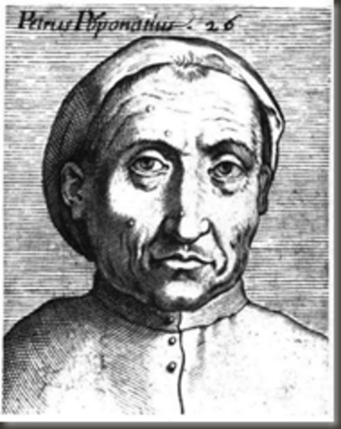 Pietro Pomponazzi llamado Peretro ( (aristotélico humanista-renacentista)