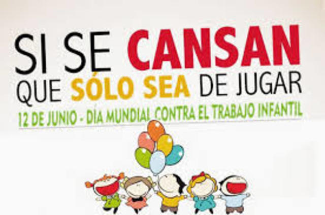 No al trabajo infantil