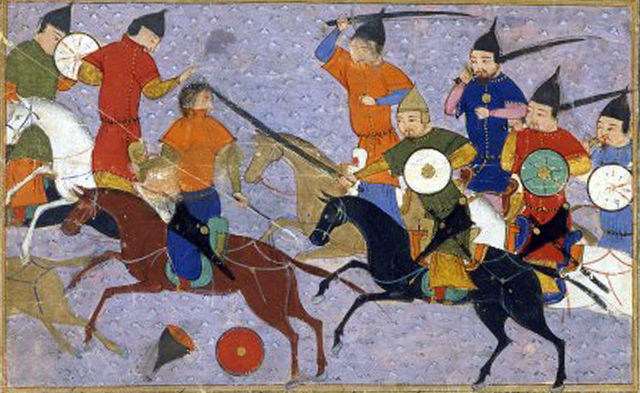 The Surrender of Western Xia Dynasty