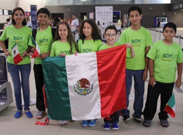 "México, [primer lugar] en Robocup 2013"