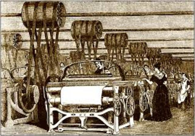 Inicio de la Primera Revolución Industrial