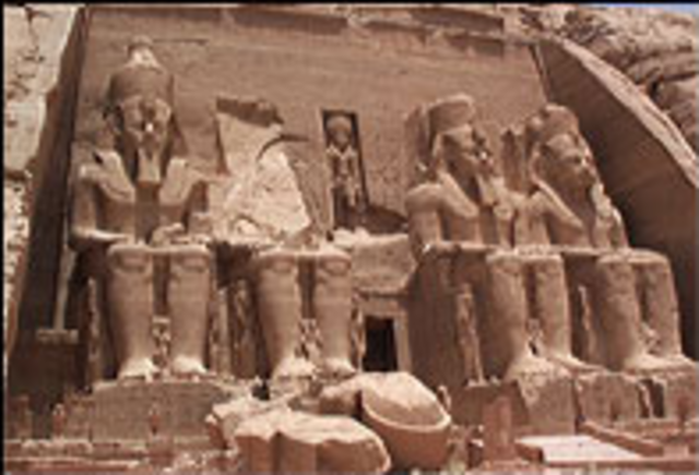 The Pharaoh is with an outsider!