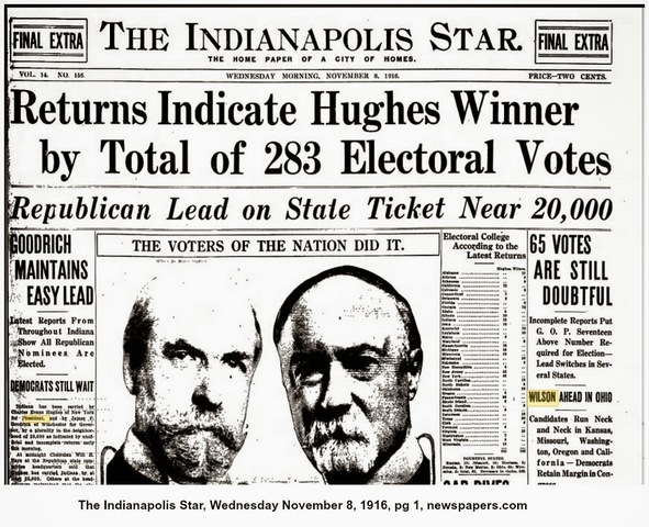 (US) Election of 1916