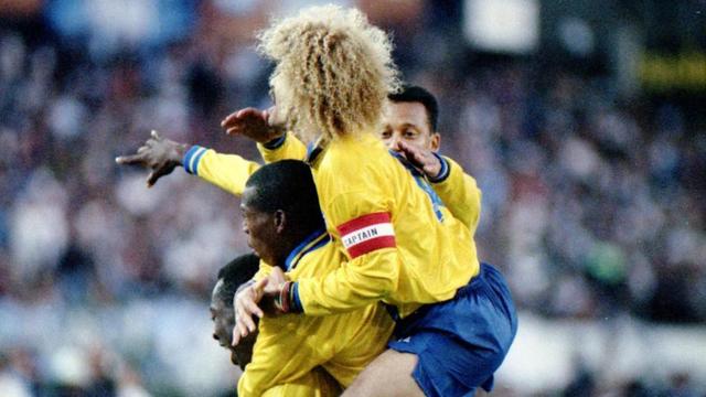 Colombia gana 5 a 0 a Argentina