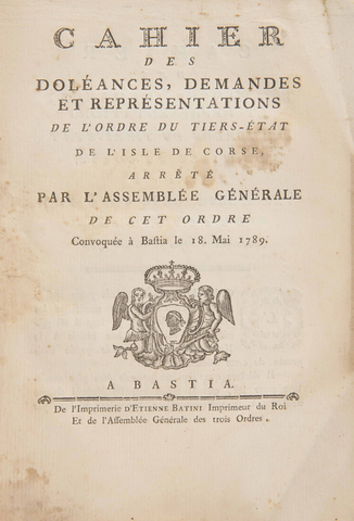 Cahiers de doléances