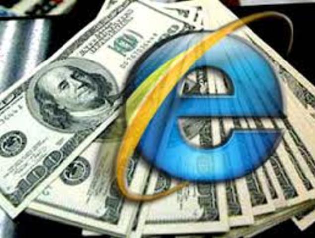 La burbuja de las .com explota