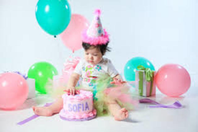 my first birthday