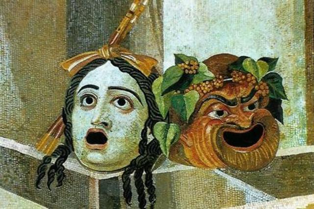 Nacimiento de la comedia y tragedia ateniense