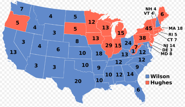 (US) Election of 1916