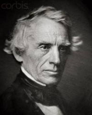 Samuel F.B Morse invents the Telegraph