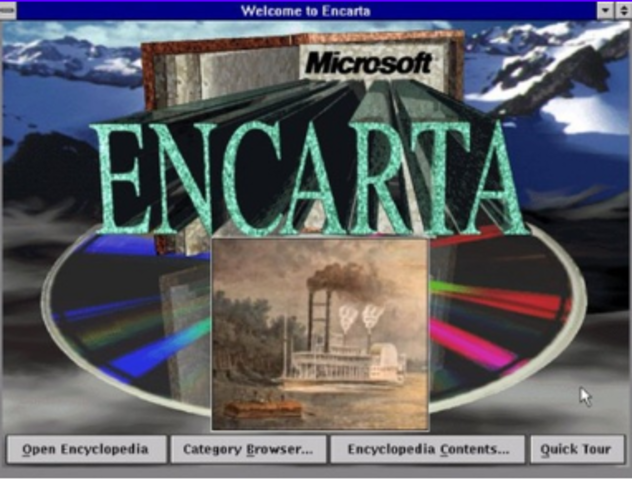 Aparece Encarta