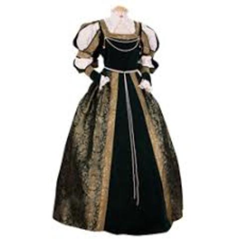 1500's dresses