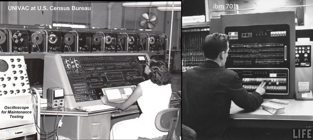 computadoras desarrolladas en la primera generación ( en los años 1951-1953)