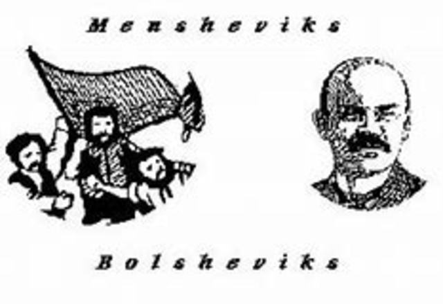 Russian Marxist split into two groups over revolutionary tactics