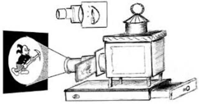 Linterna Mágica o primer Proyector de Imagen