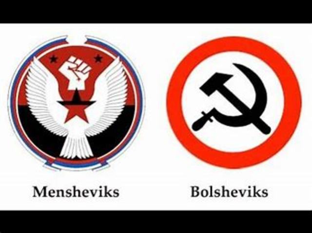 Mensheviks and Bolsheviks