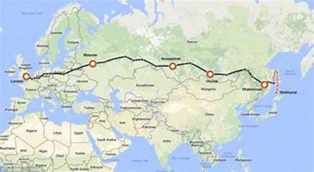 Trans-Siberian Railway Completed