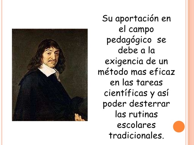 RENE DESCARTES, Realista