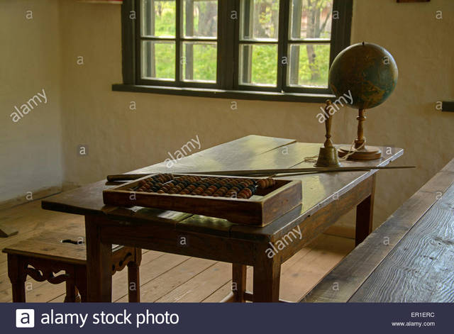 "Escuela de ábaco".