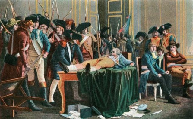 Mort de Robespierre