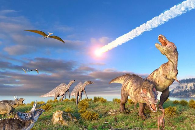IMPACTO DEL ASTERIOIDE KT. EXTINCIÓN DE LOS DINOSAURIOS